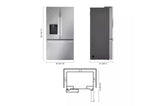 26 cu. ft. Smart Counter-Depth MAX™ Refrigerator with Dual Ice Makers