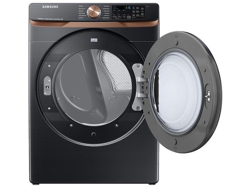 7.5 cu. ft. Smart Electric Dryer with Steam Sanitize+ and Sensor Dry in Brushed Black