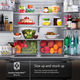 29 cu. ft. Smart Standard-Depth MAX™ 4-Door French Door Refrigerator with Full-Convert Drawer™