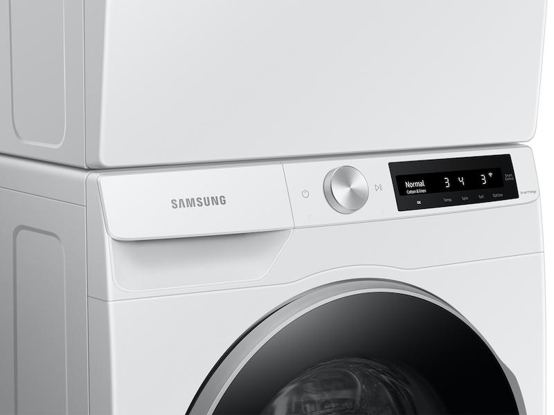 2.5 cu. ft. Compact Front Load Washer with AI Smart Dial and Super Speed Wash in White