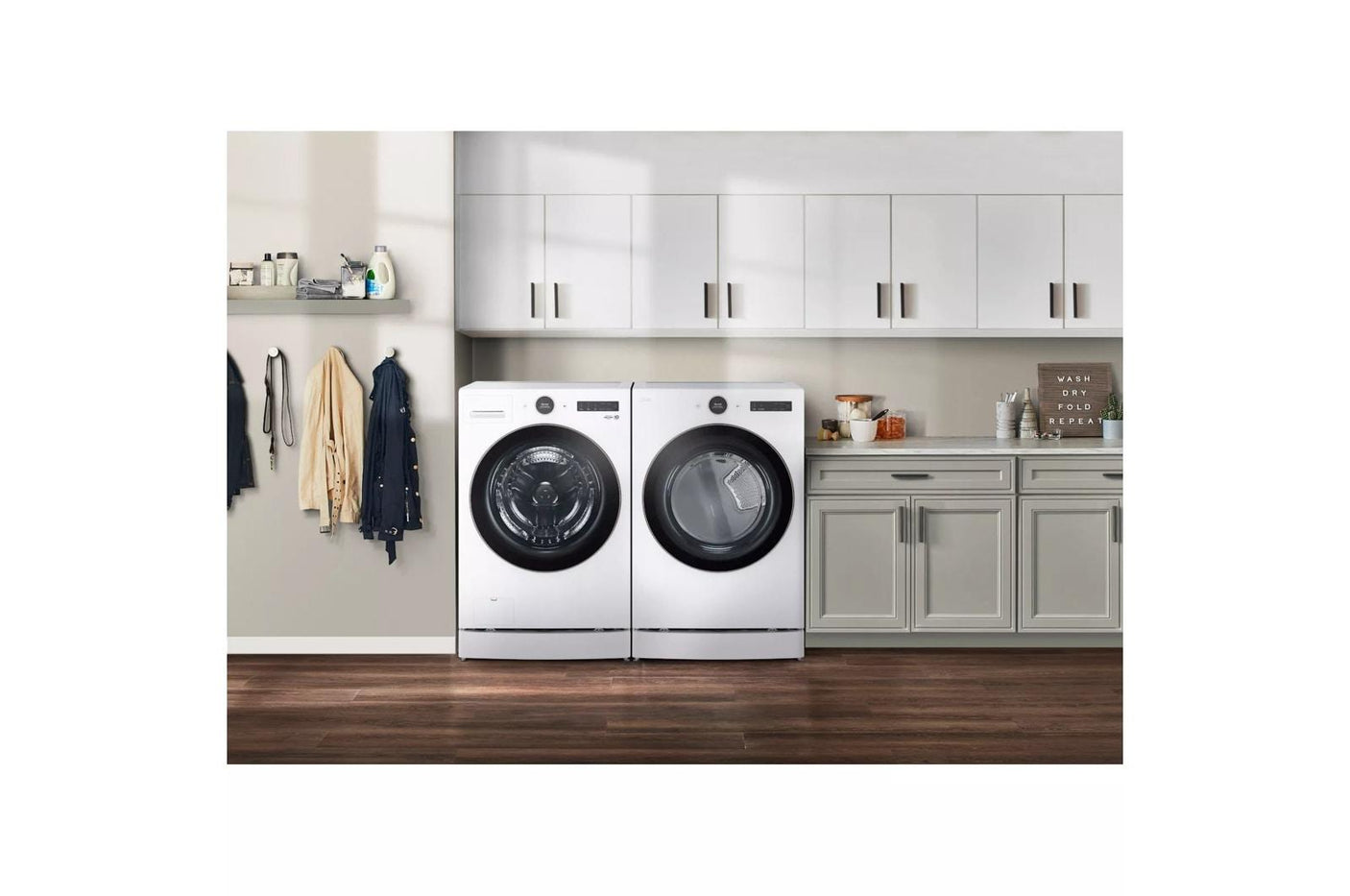 7.4 cu. ft. Smart Front Load Electric Dryer with AI Sensor Dry & TurboSteam™ Technology