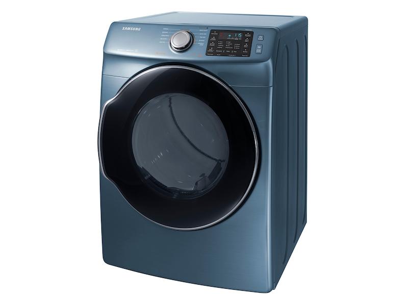 7.5 cu. ft. Electric Dryer in Azure Blue