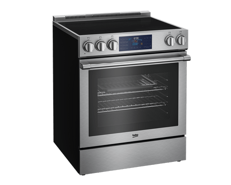 30" Stainless Steel Slide-In Electric Range