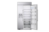 LG STUDIO 26 cu. ft. Smart Side-by-Side Built-In Refrigerator with Ice & Water Dispenser