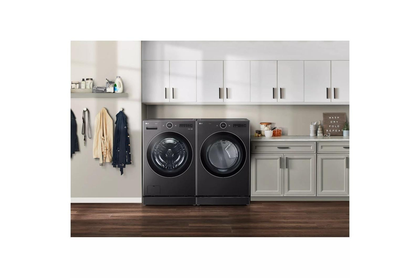 5.0 cu. ft. Mega Capacity Smart Front Load Washer with AI DD® 2.0 Built-In Intelligence & TurboWash® 360(degree)