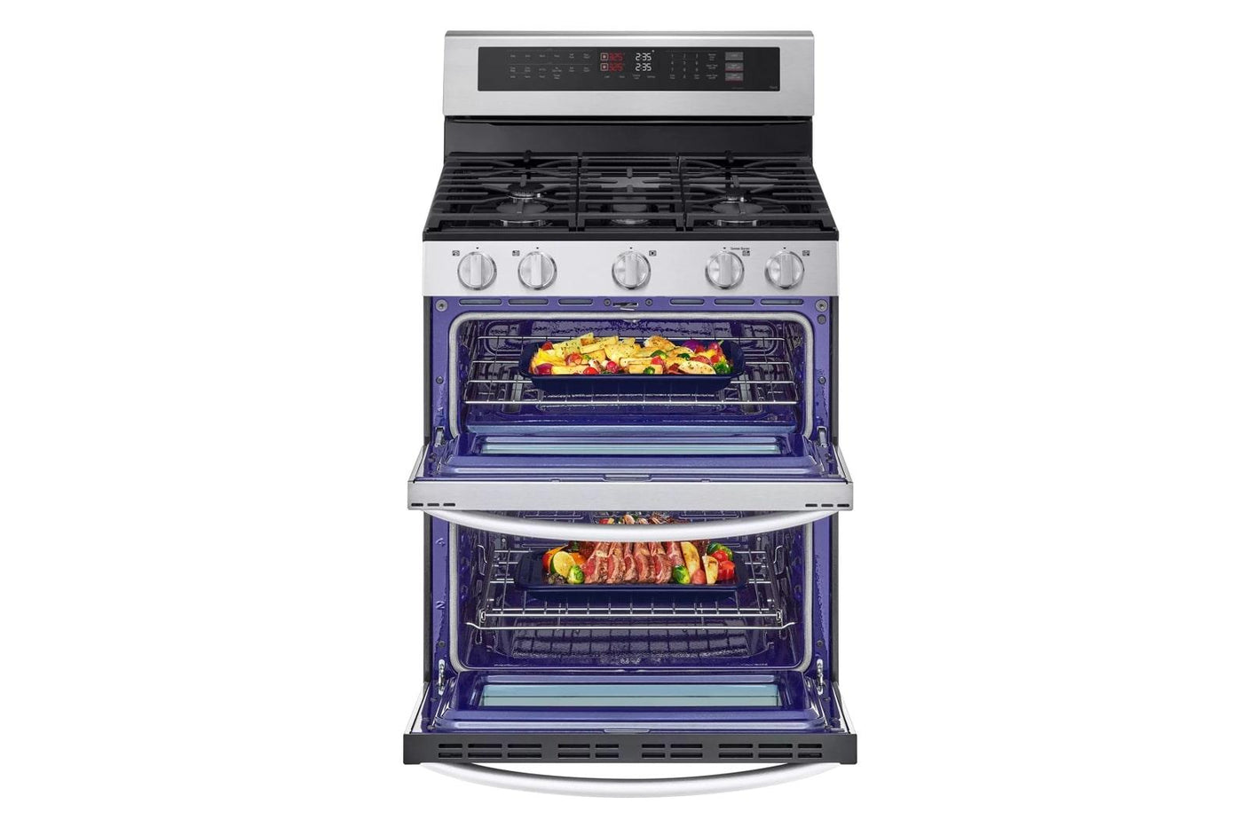 6.9 cu. ft. Smart Gas Double Oven Freestanding Range with ProBake Convection®, Air Fry & Air Sous Vide