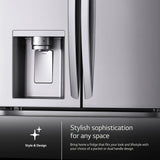 29 cu. ft. Smart Standard-Depth MAX™ 4-Door French Door Refrigerator with Full-Convert Drawer™