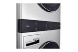 LG STUDIO Single Unit Front Load WashTower™ with Center Control™ 5.0 cu. ft. Washer and 7.4 cu. ft. Gas Dryer