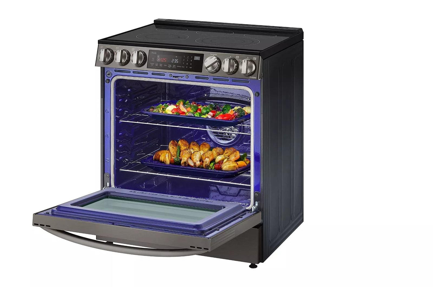 6.3 cu ft. Smart wi-fi Enabled ProBake Convection® InstaView® Electric Slide-In Range with Air Fry