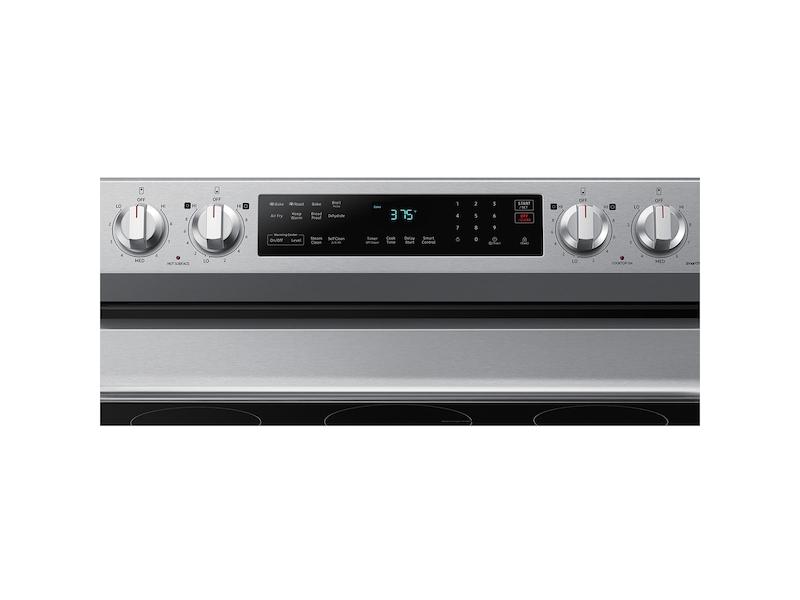 6.3 cu. ft. Smart Freestanding Electric Range with No-Preheat Air Fry & Convection in Stainless Steel