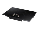 30" Electric Cooktop in Black