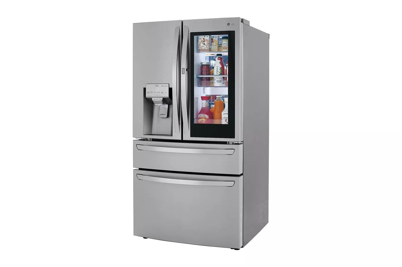 23 cu. ft. Smart wi-fi Enabled InstaView® Door-in-Door® Counter-Depth Refrigerator with Craft Ice™ Maker