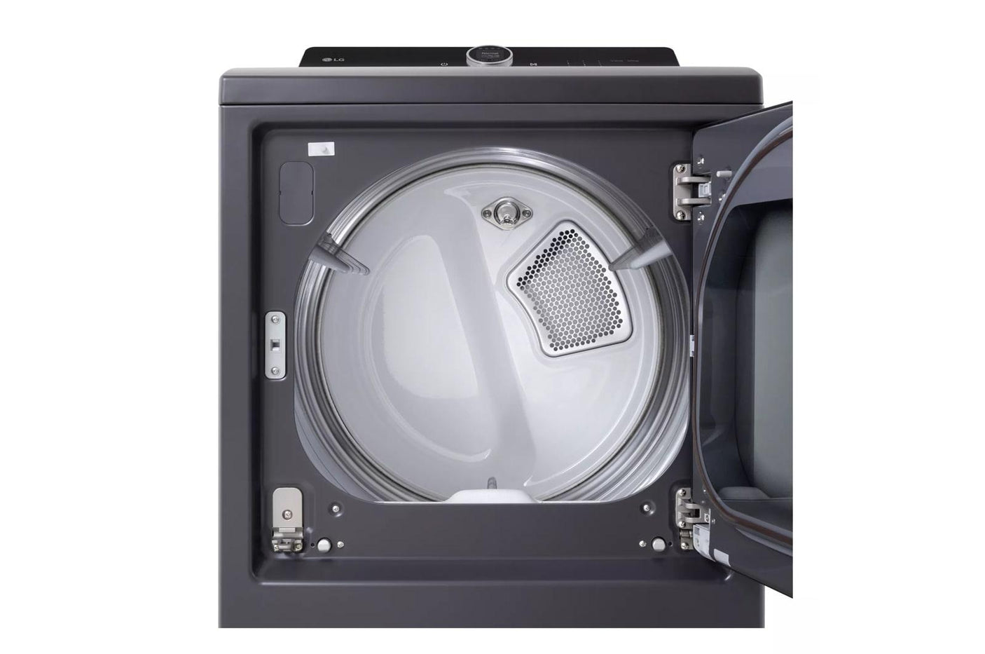 7.3 cu. ft. Ultra Large Capacity Rear Control Electric Dryer with LG EasyLoad™ Door, AI Sensing and TurboSteam™