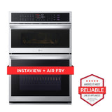 1.7/4.7 cu. ft. Smart Combination Wall Oven with InstaView®, True Convection, Air Fry, and Steam Sous Vide