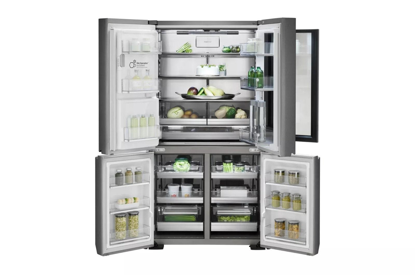 LG SIGNATURE 23 cu. ft. Smart wi-fi Enabled InstaView™ Door-in-Door® Counter-Depth Refrigerator