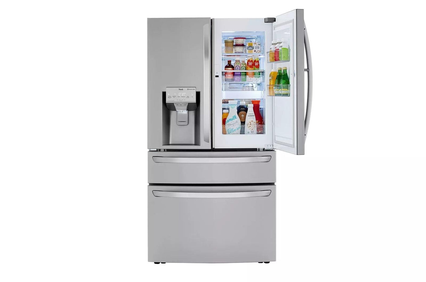 30 cu. ft. 36-inch Wide French Door Refrigerator - Stainless Steel