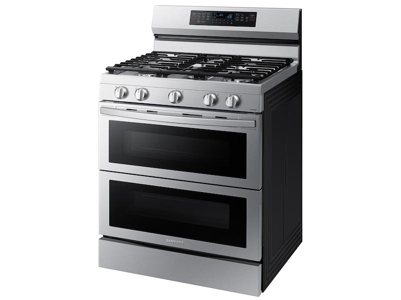 6.0 cu. ft. Smart Freestanding Gas Range with Flex Duo™, Stainless Cooktop & Air Fry in Stainless Steel