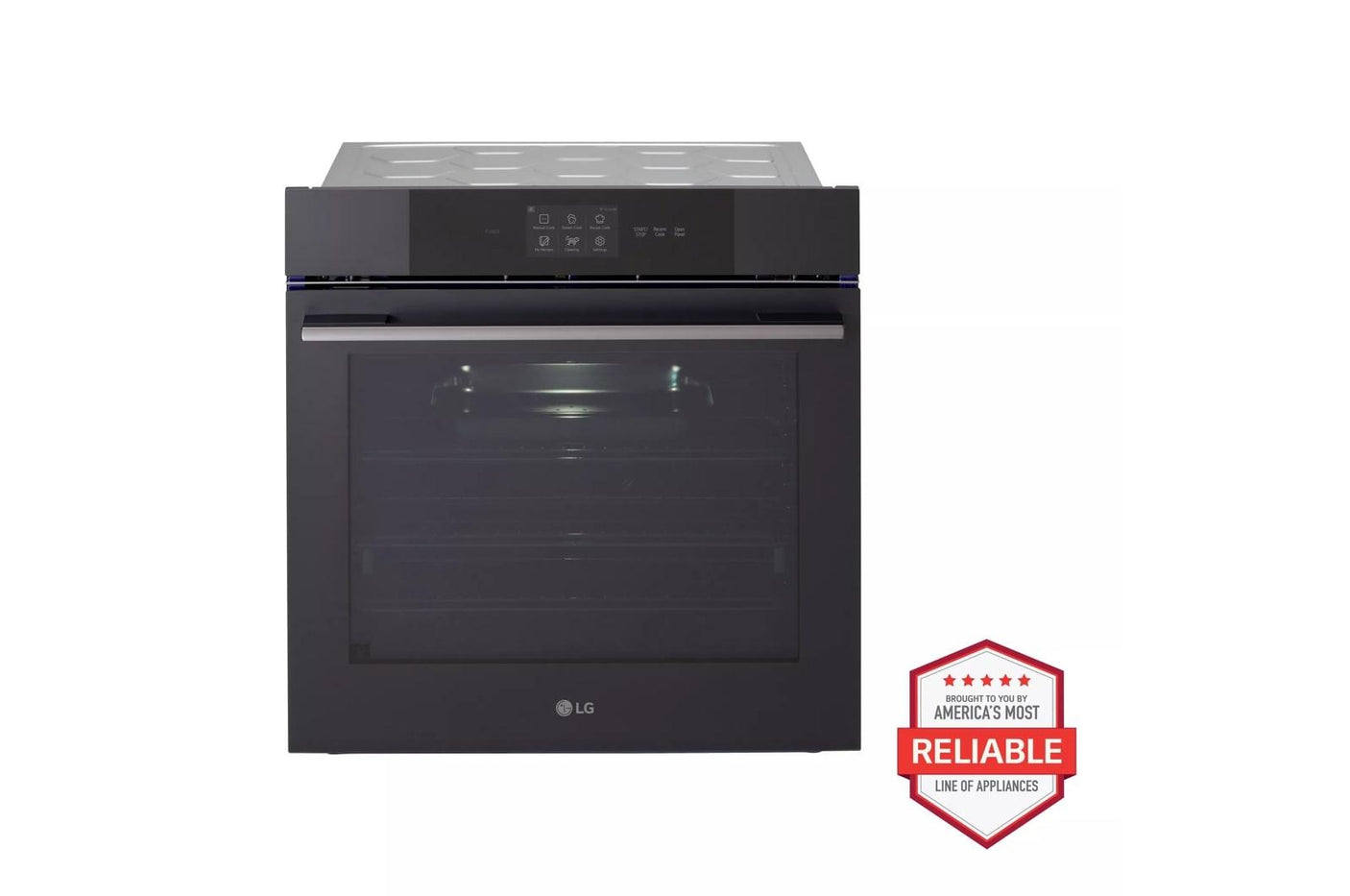 3.0 cu. ft. Smart Compact Wall Oven with Instaview®, True Convection, Air Fry and Steam Baking