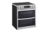 7.3 cu. ft. Smart Electric Double Oven Slide-in Range with InstaView®, ProBake® Convection, Air Fry, and Air Sous Vide