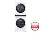 Single Unit Front Load LG WashTower™ with Center Control™ 4.5 cu. ft. Washer and 7.4 cu. ft. Electric Dryer