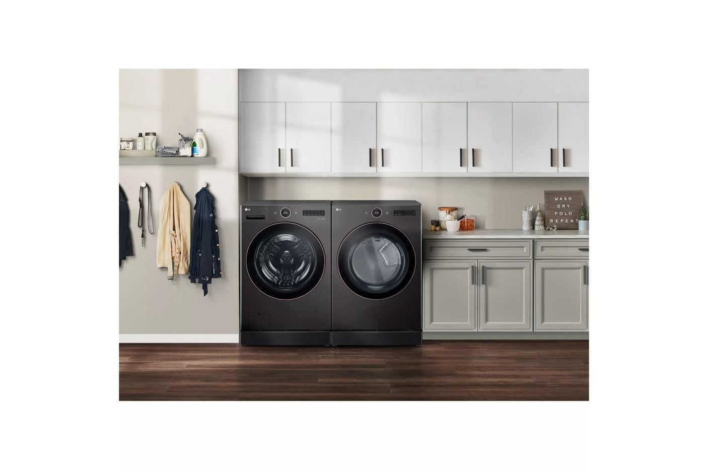 7.4 cu. ft. Smart Front Load Electric Dryer with AI Sensor Dry & TurboSteam™ Technology