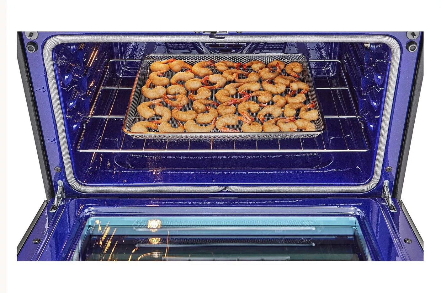 7.3 cu. ft. Smart Electric Double Oven Slide-in Range with InstaView®, ProBake® Convection, Air Fry, and Air Sous Vide