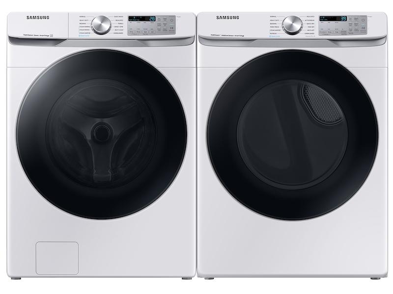 4.5 cu. ft. Large Capacity Smart Front Load Washer with Super Speed Wash - White