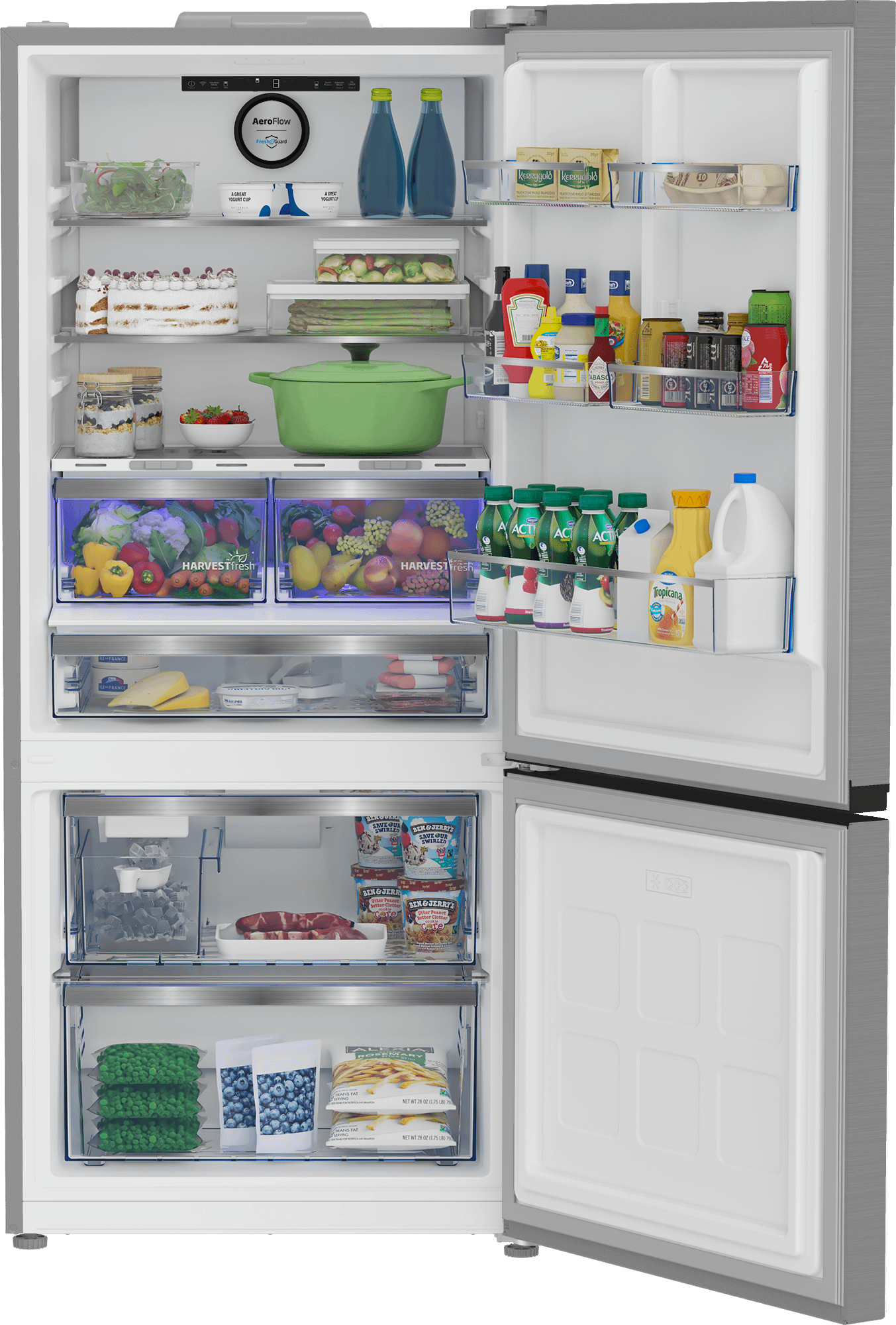 30" Bottom Freezer Refrigerator