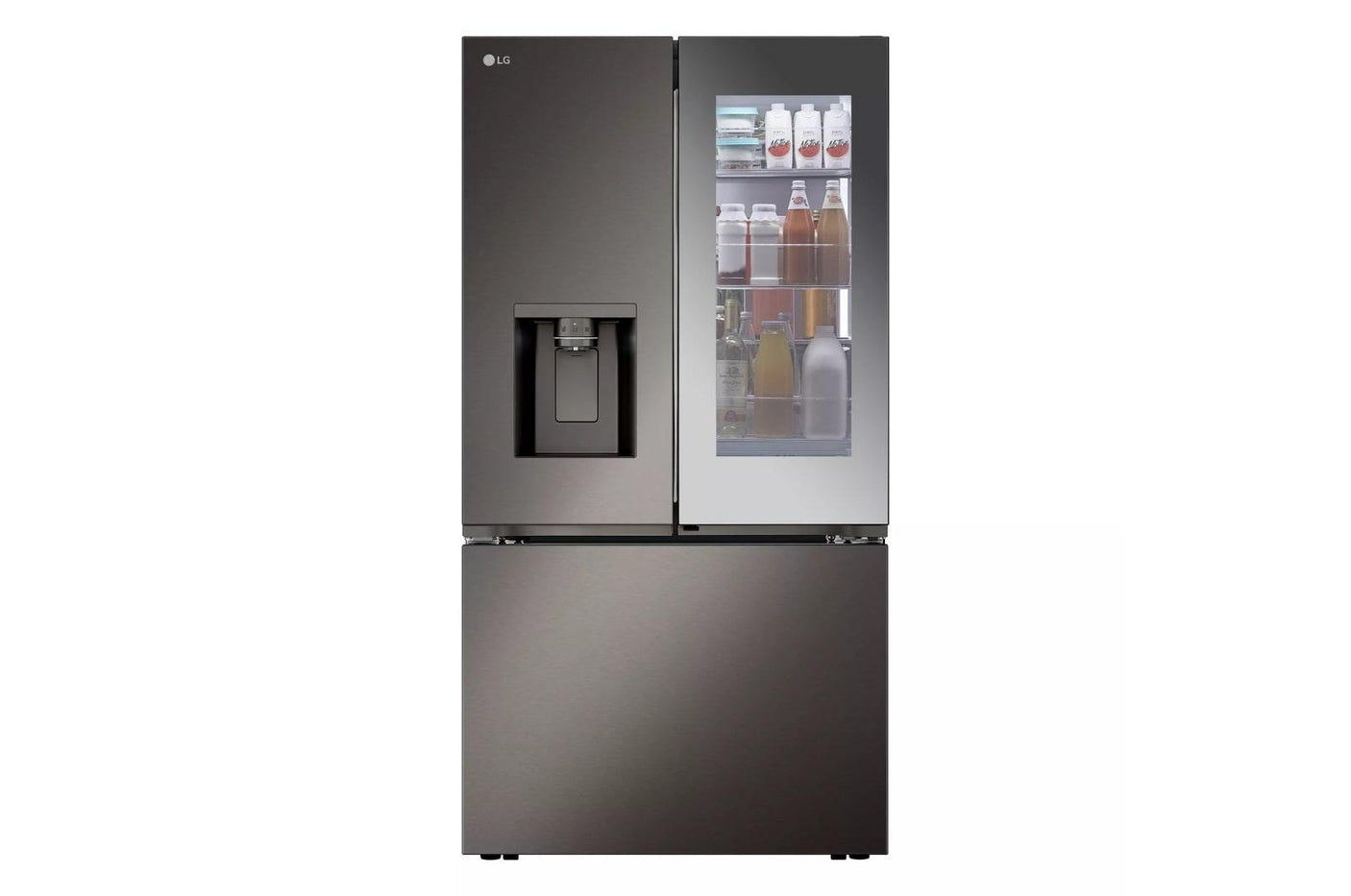 31 cu. ft. Smart Standard-Depth MAX™ French Door Refrigerator with Four Types of Ice and Mirror InstaView®