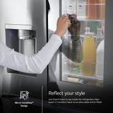 31 cu. ft. Smart Standard-Depth MAX™ French Door Refrigerator with Four Types of Ice and Mirror InstaView®