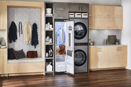 LG Styler® Smart wi-fi Enabled Steam Closet with TrueSteam® Technology and Exclusive Moving Hangers