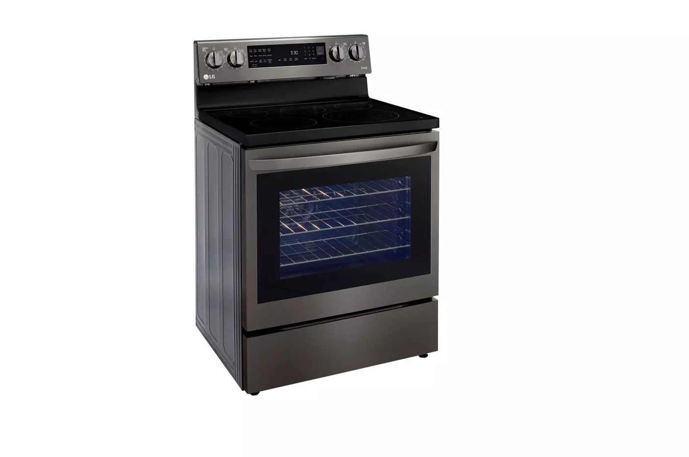 6.3 cu ft. Smart Wi-Fi Enabled True Convection InstaView® Electric Range with Air Fry