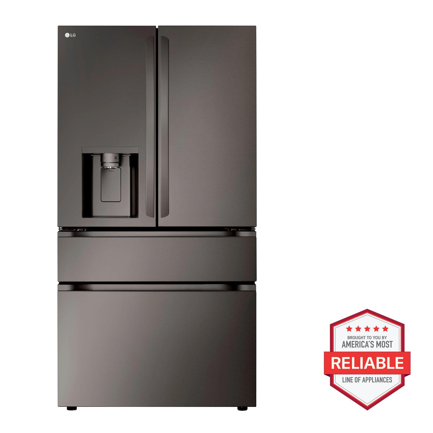 29 cu. ft. Smart Standard-Depth MAX™ 4-Door French Door Refrigerator with Full-Convert Drawer™