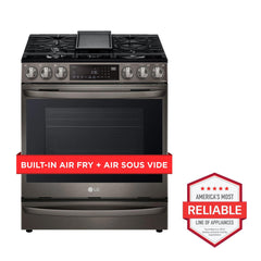 6.3 cu ft. Smart Wi-Fi Enabled ProBake Convection® InstaView™ Gas Slide-in Range with Air Fry