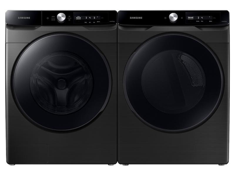 7.5 cu. ft. Smart Dial Gas Dryer with Super Speed Dry in Brushed Black