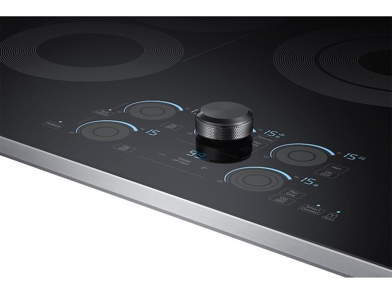 30" Smart Electric Cooktop with Sync Elements in Stainless Steel