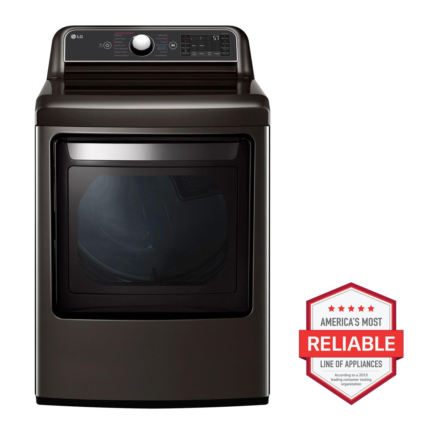 7.3 cu.ft. Smart wi-fi Enabled Electric Dryer with TurboSteam™