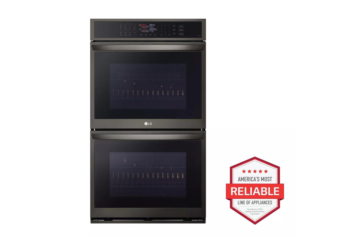 9.4 cu. ft. Smart Double Wall Oven with Convection and Air Fry