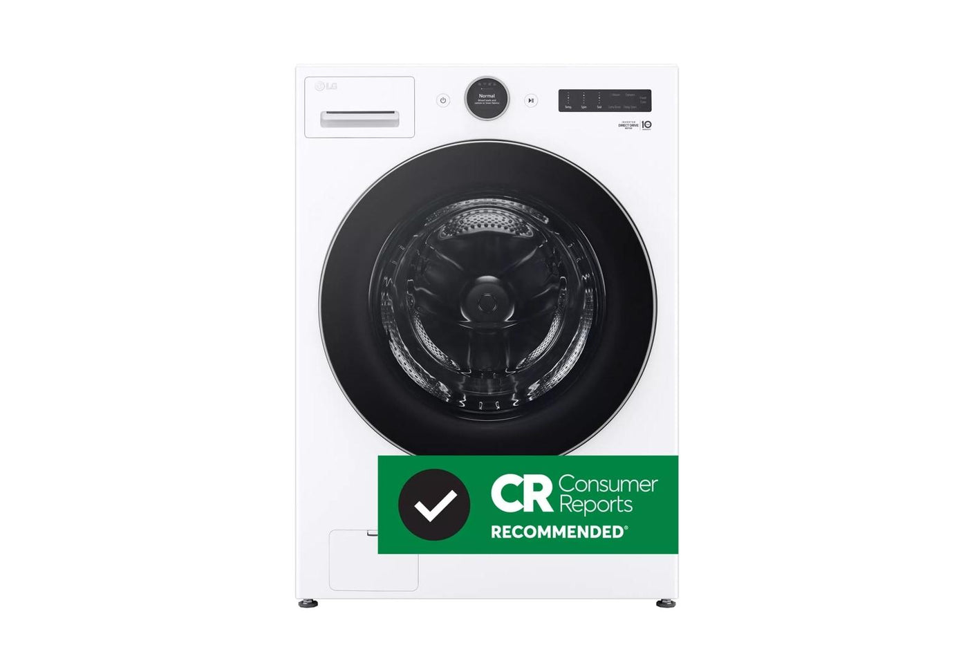 4.5 cu. ft. Capacity Smart Front Load Energy Star Washer with TurboWash® 360(degree) and AI DD® Built-In Intelligence