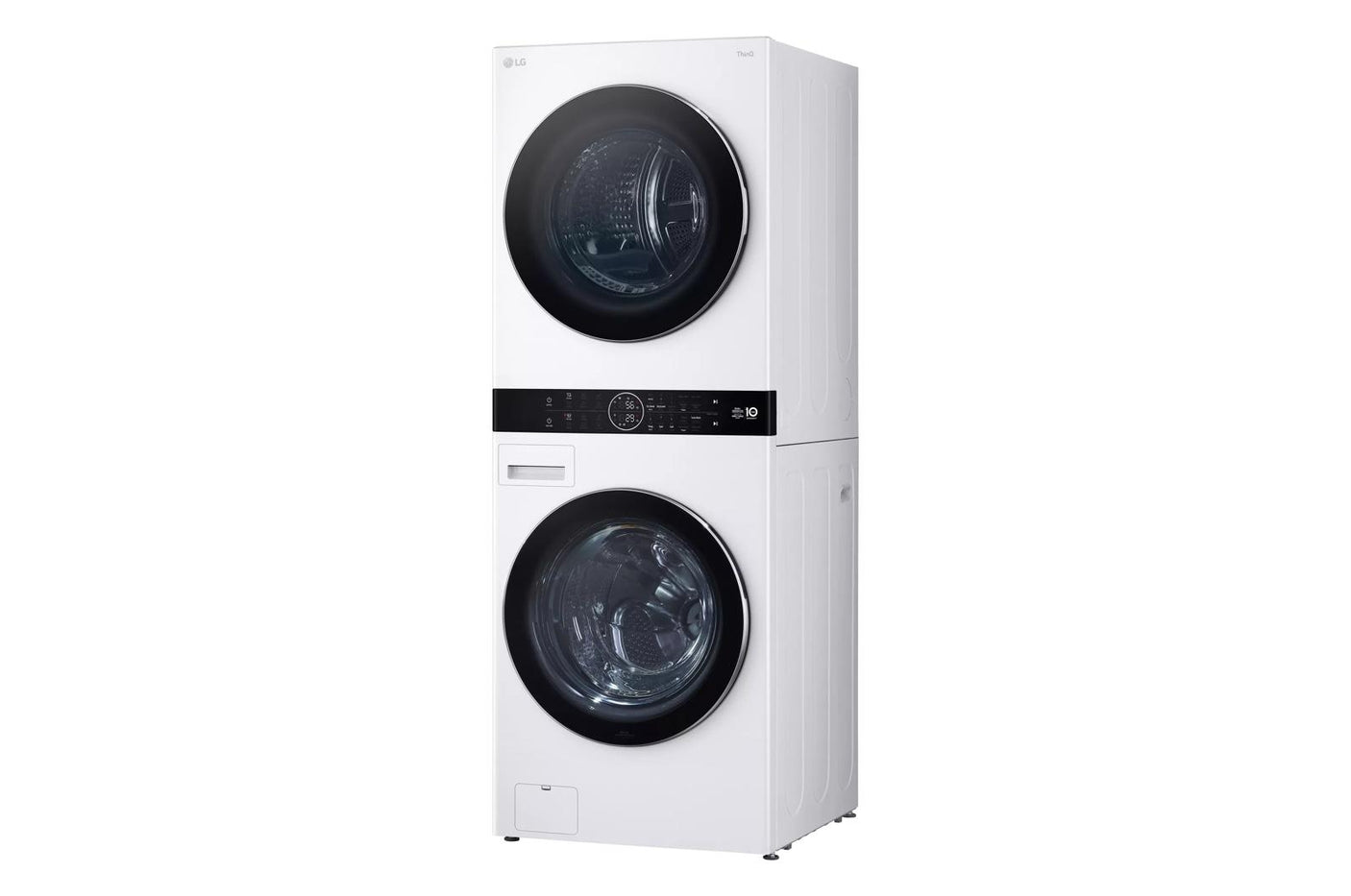 Single Unit LG WashTower™ with Center Control™ 5.0 cu. ft. Front Load Washer and 7.8 cu. ft. Electric Ventless Heat Pump Dryer