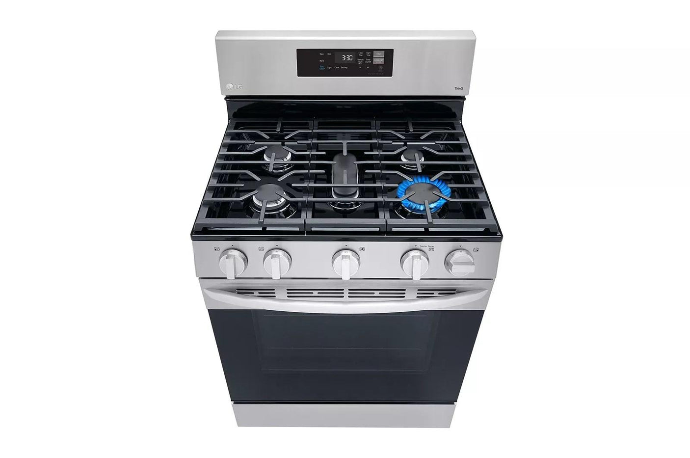 5.8 cu ft. Smart Wi-Fi Enabled Gas Range with EasyClean®