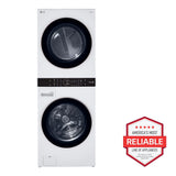 Single Unit Front Load LG WashTower™ with Center Control™ 4.5 cu. ft. Washer and 7.4 cu. ft. Electric Dryer