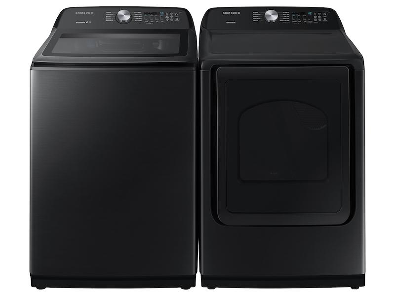 5.0 cu. ft. Capacity Top Load Washer with Active WaterJet in Brushed Black