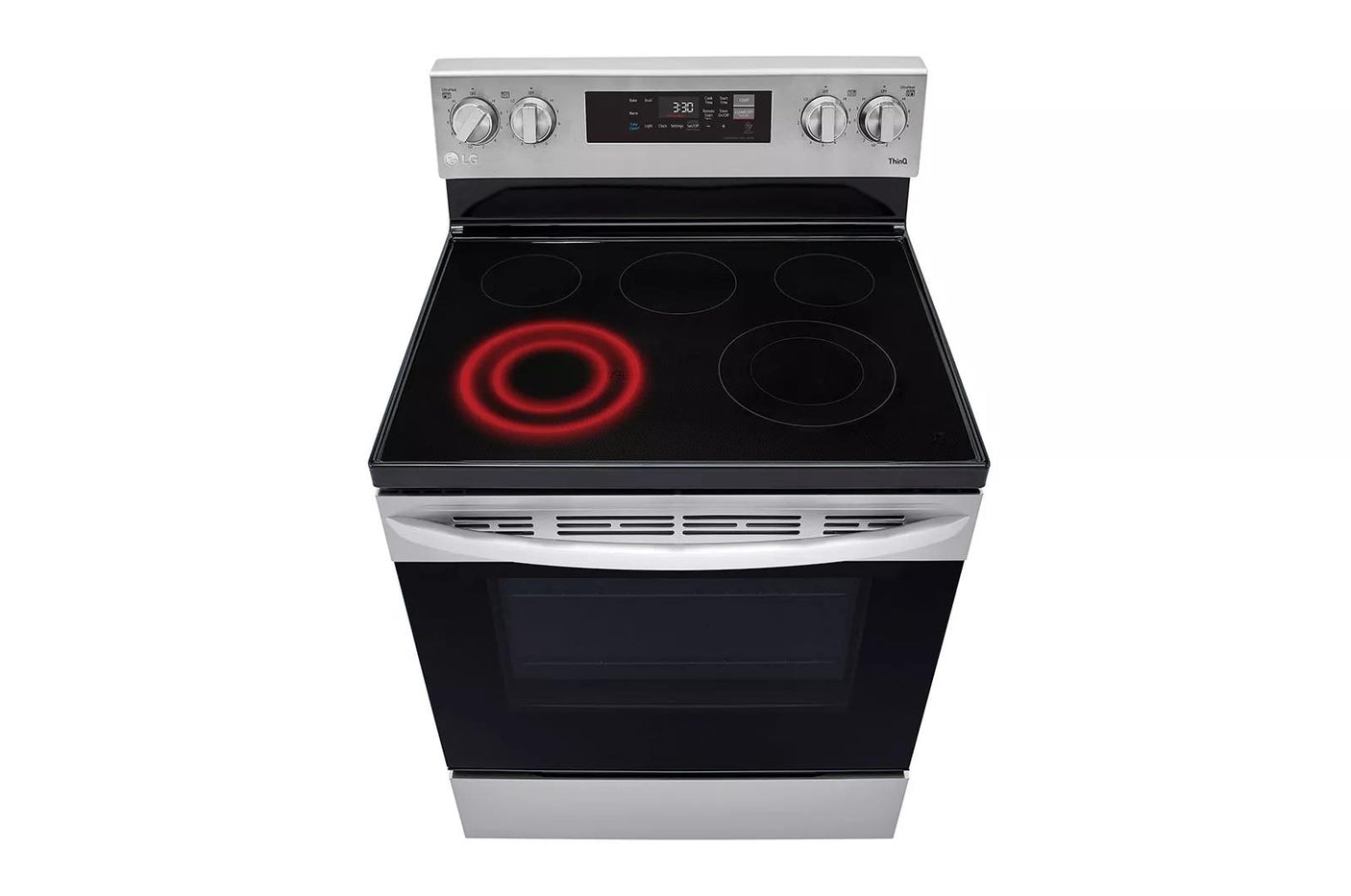 6.3 cu ft. Smart Wi-Fi Enabled Electric Range with EasyClean®