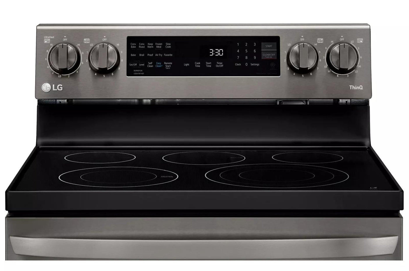 6.3 cu ft. Smart Wi-Fi Enabled True Convection InstaView® Electric Range with Air Fry