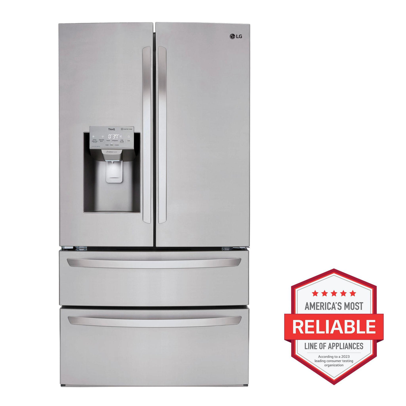 28 cu.ft. Smart wi-fi Enabled French Door Refrigerator