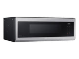 1.1 cu. ft. Smart SLIM Over-the-Range Microwave with 550 CFM Hood Ventilation, Wi-Fi & Voice Control in Stainless Steel