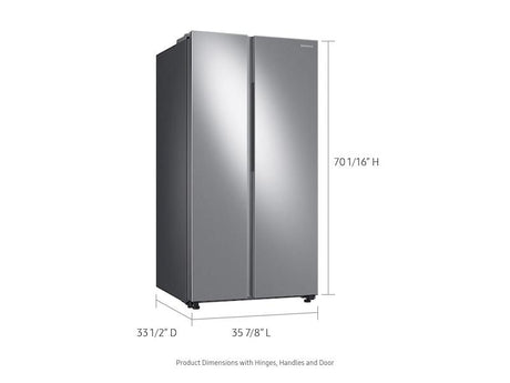 28 cu. ft. Smart Side-by-Side Refrigerator in Stainless Steel