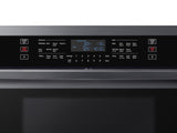 30" Smart Electric Wall Oven with Microwave Combination in Black Stainless Steel