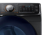 7.5 cu. ft. Smart Gas Dryer with MultiSteam™ in Black Stainless Steel